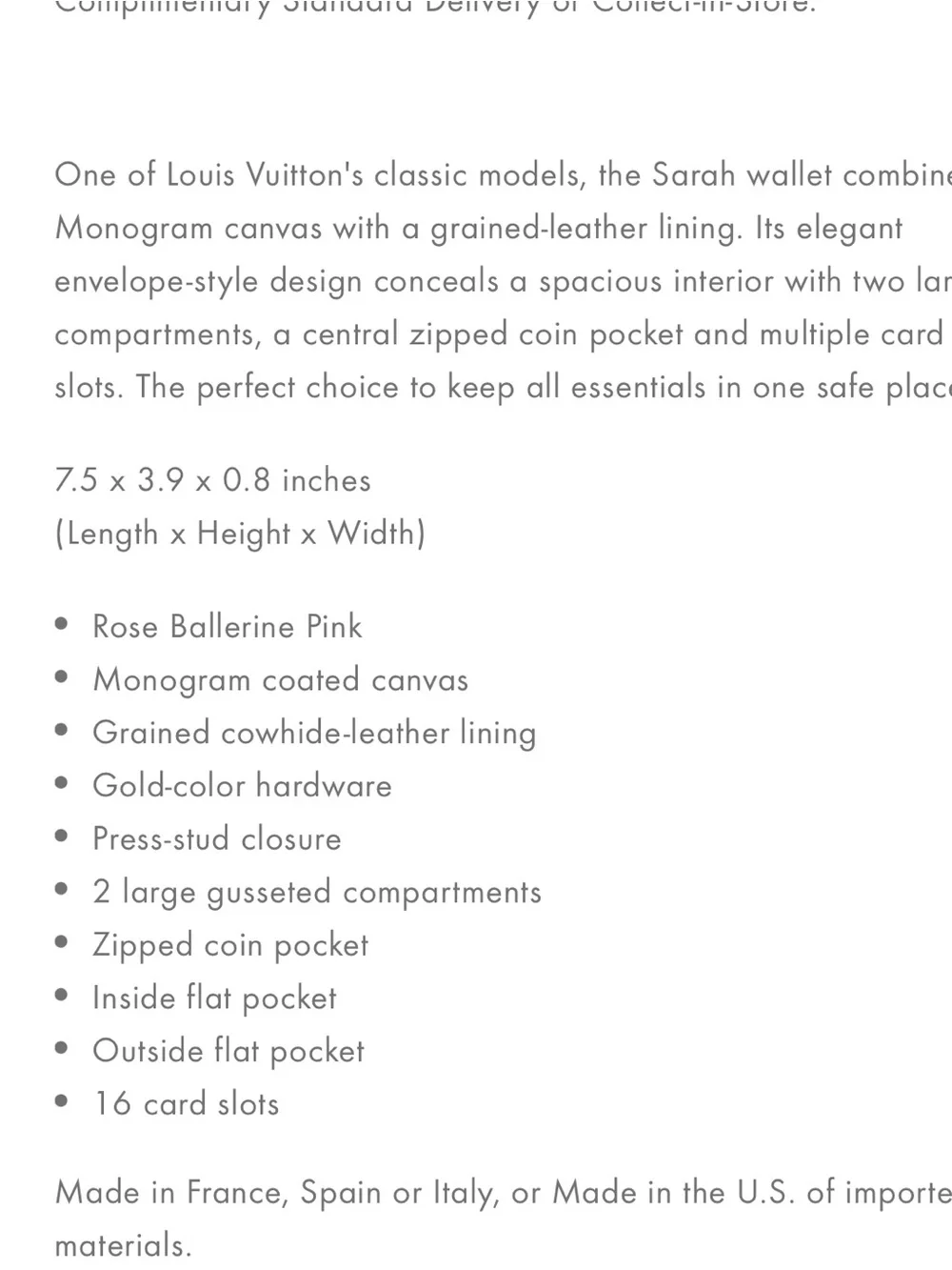 Louis Vuitton classic louis